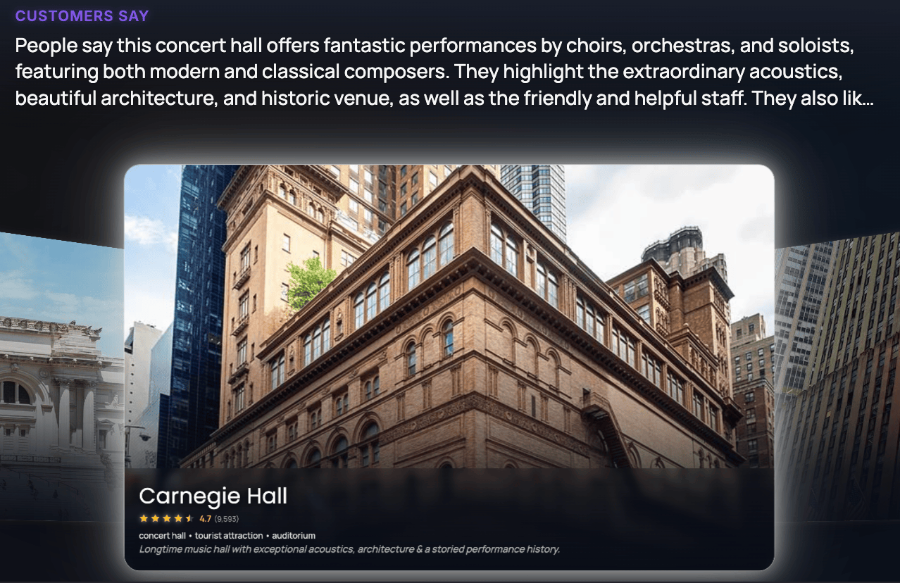 Integrated Booking Connectivity